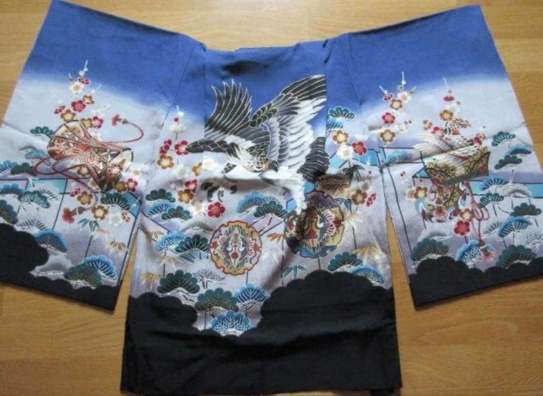 753七五三男の子 着物・袴・小物セット 5歳用 フルセット