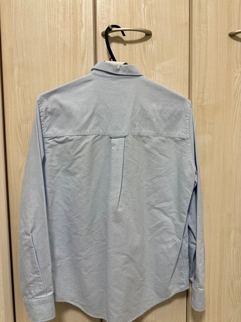 Ami paris ボタンダウンシャツ ブルー