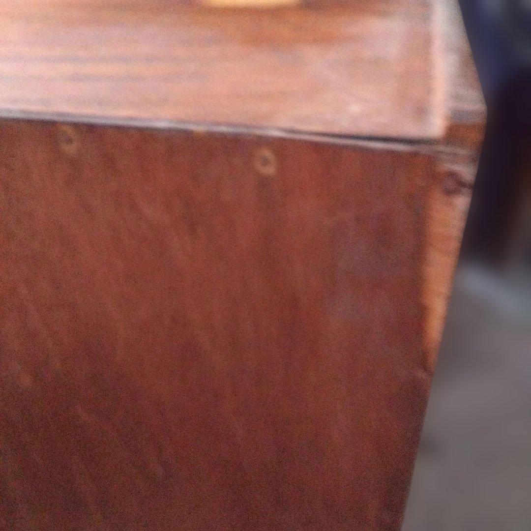 ヴィンテージ木製 からくり簞笥 茶箪笥 昭和レトロ 大正ロマン アジアン家具