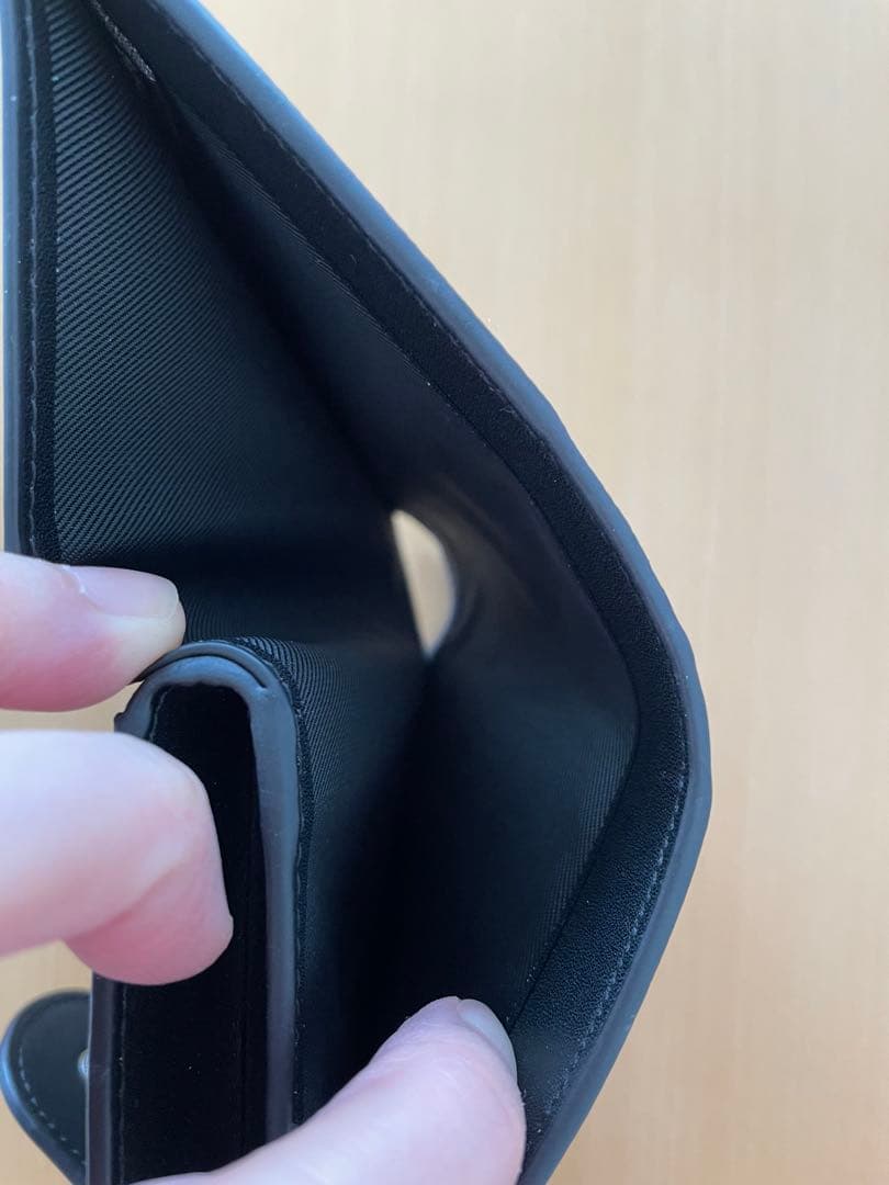 まい　COACH コーチ　二つ折り財布　リボン