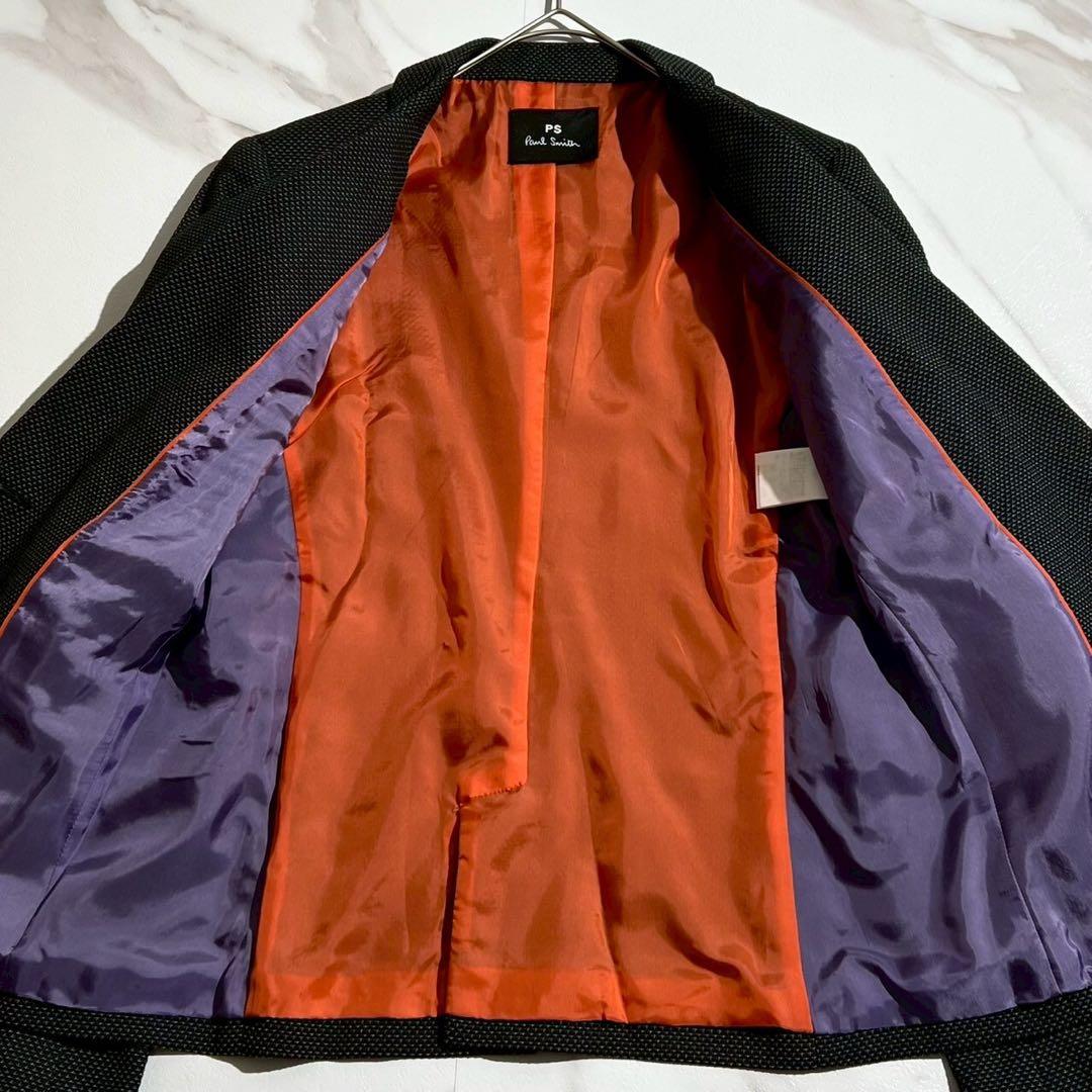 【未使用級•現行✨】PSポールスミス スーツ セットアップ パンツ 総裏 黒 M