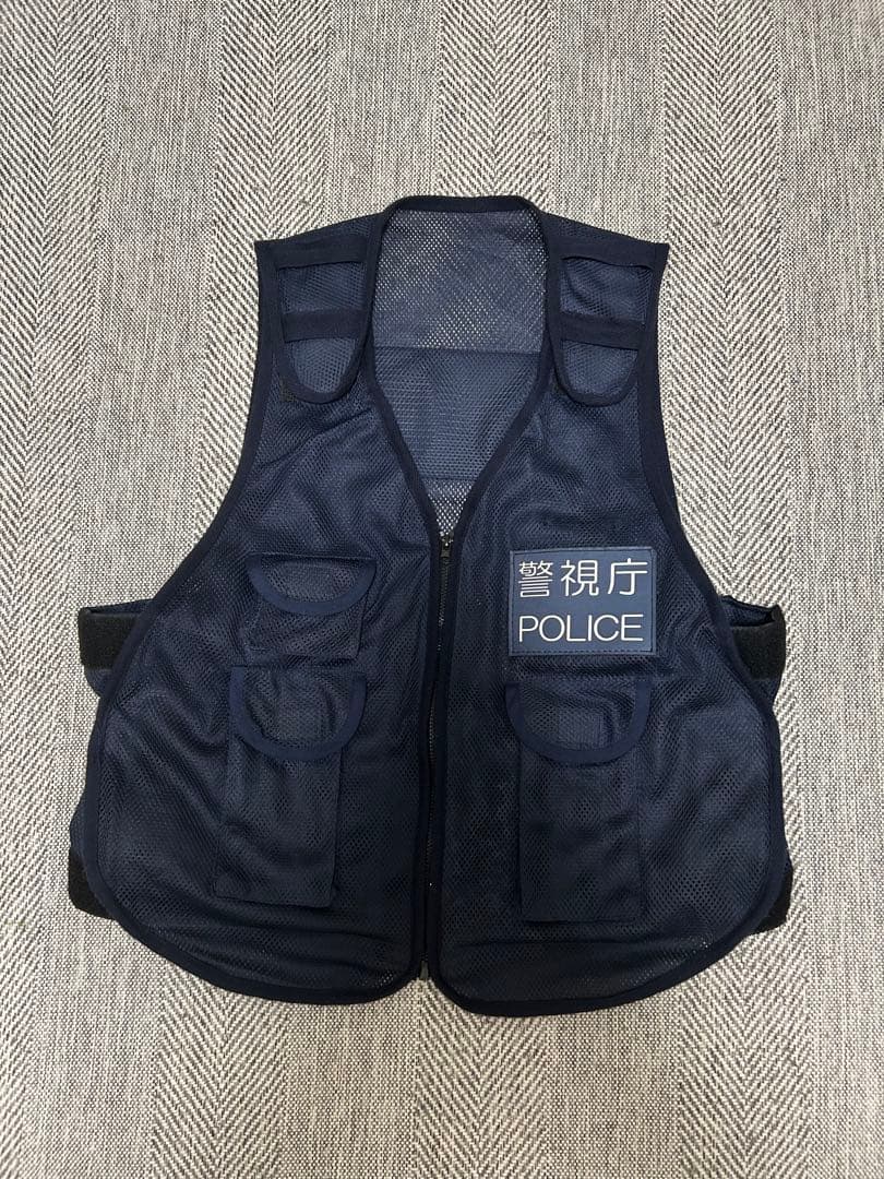 【警察グッズ】撮影用レプリカ　耐刃防護衣　首都型