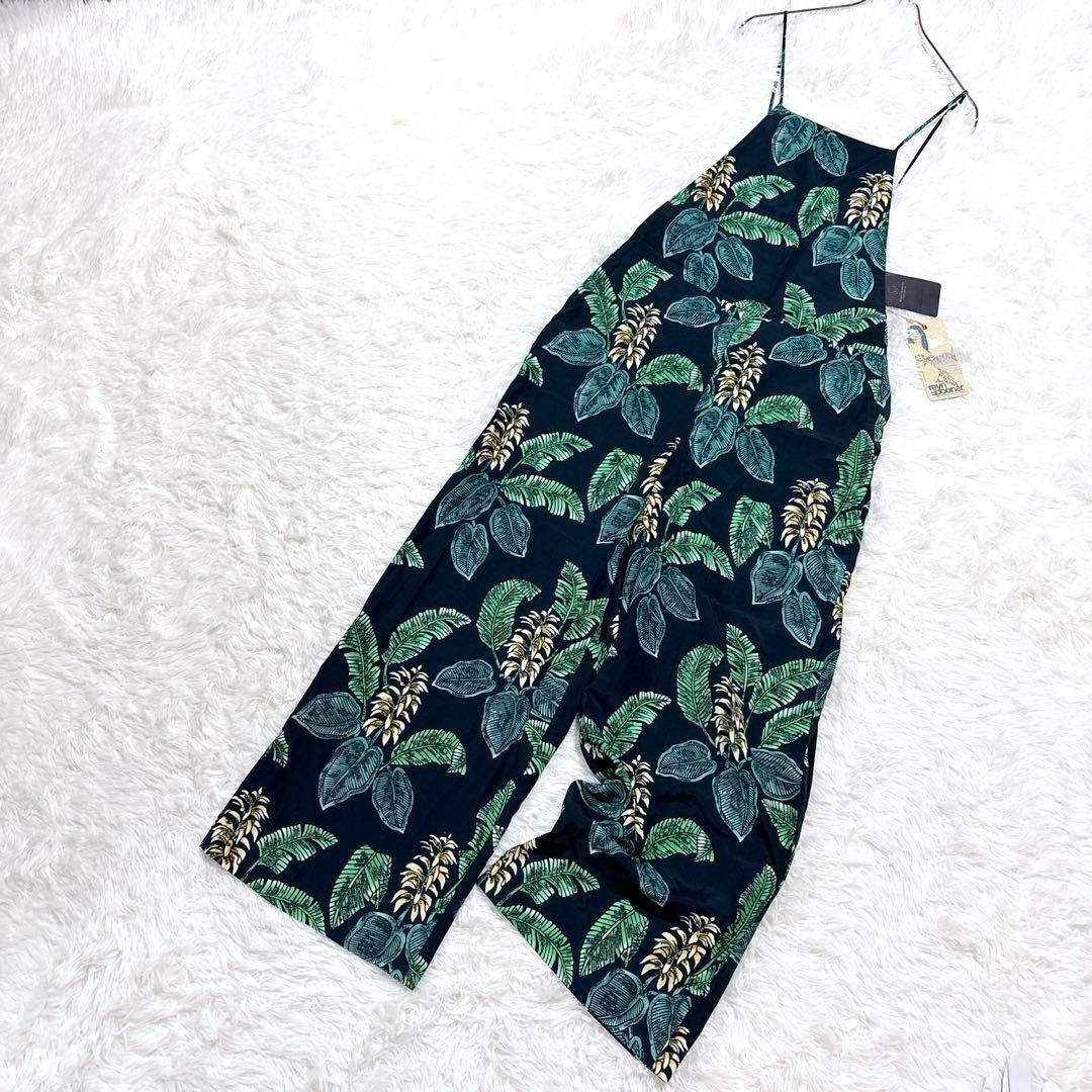 新品タグ付き　別注　ビューティー　レインスプーナーボタニカルアロハオールインワン