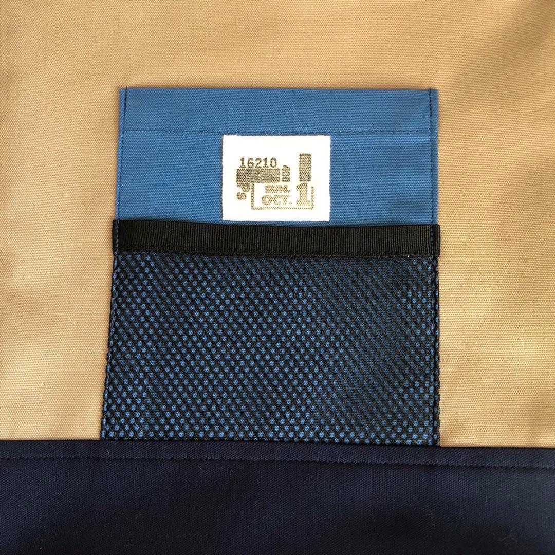 アウトドア風デザイン☆入園入学バッグ3点セット A&D合計６点