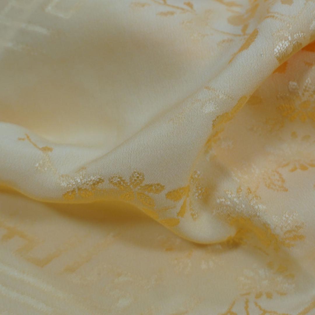 モダンなダークピンク　牡丹　藤　正絹振袖　長襦袢付　160cm　a657