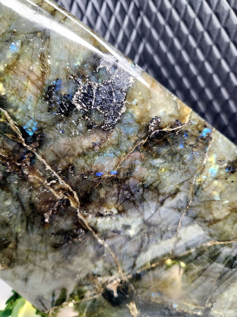 【家宝級放出】特大！ラブラドライト原石