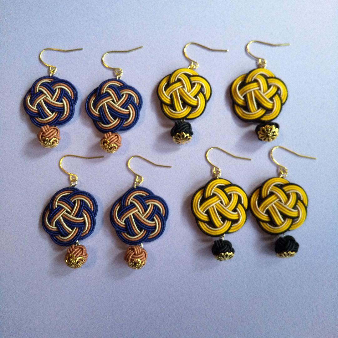 ゆあ 水引ピアス