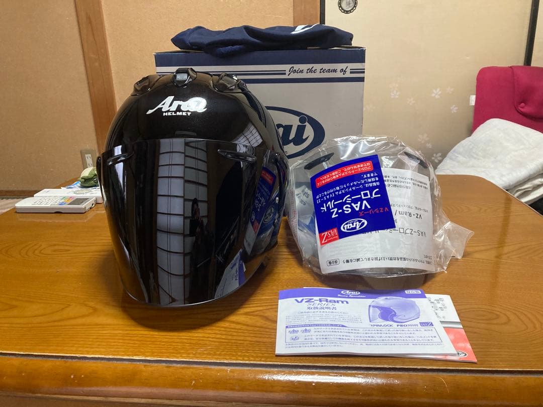 Arai VZ-RAM グラスブラック(57-58) Mサイズ