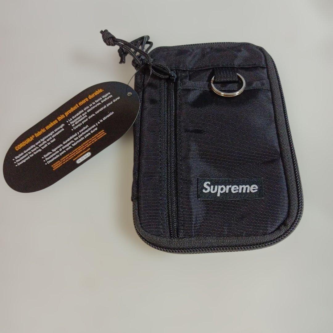 新品　Supreme ケース 黒 コーデュラ