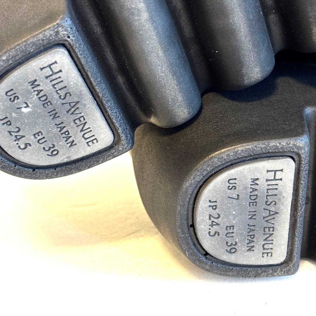 ヒルズアヴェニュー カメリア ウェーブソール 厚底 日本製