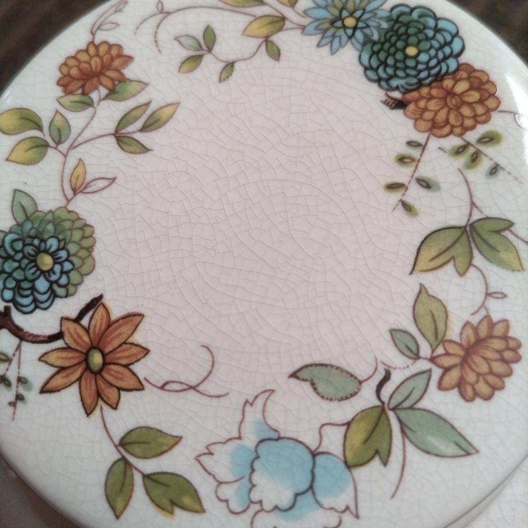 メイソンズ　花鳥文様　大型ティーキャニスター／クッキージャー