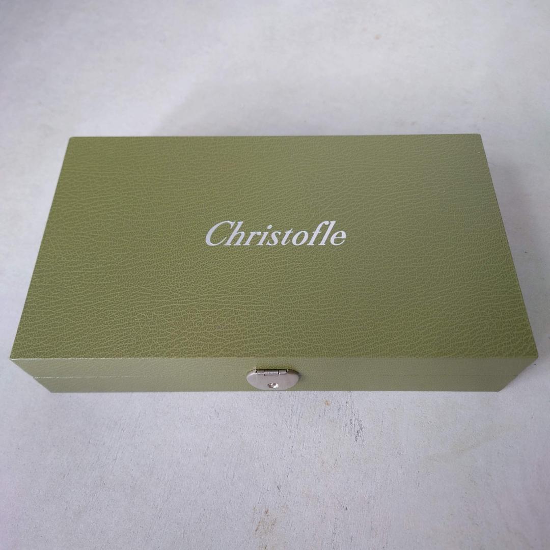 極美品 クリストフル マルリー ケーキフォーク コーヒースプーン 12点 箱付き