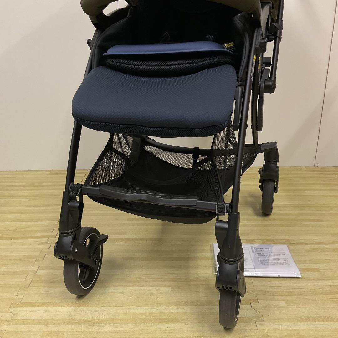 綺麗！Pigeon ランフィリノン RB2L オート4輪ハイシートベビーカー