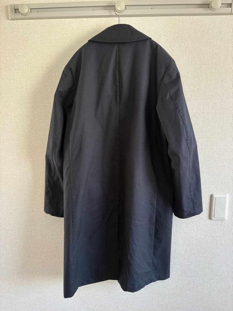 早い者勝ち！マッキントッシュ ステンカラーコート　ダークネイビー　38サイズ
