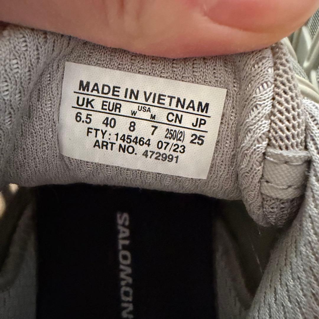 Salomon ACS PRO シルバー 25cm