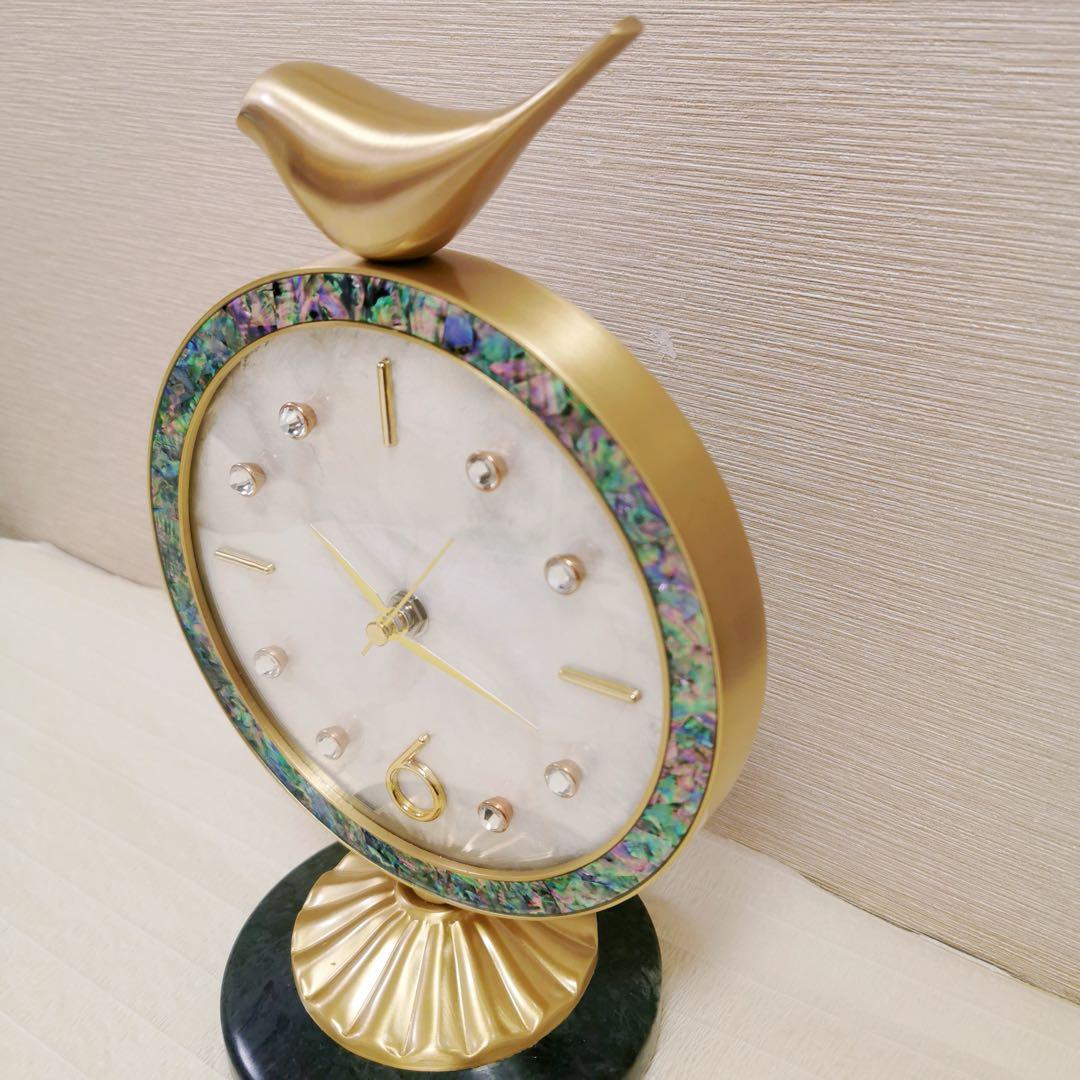 ✨完全新品 美品 電波置き時計 モダン 静音タイプ インテリアにも◎✨