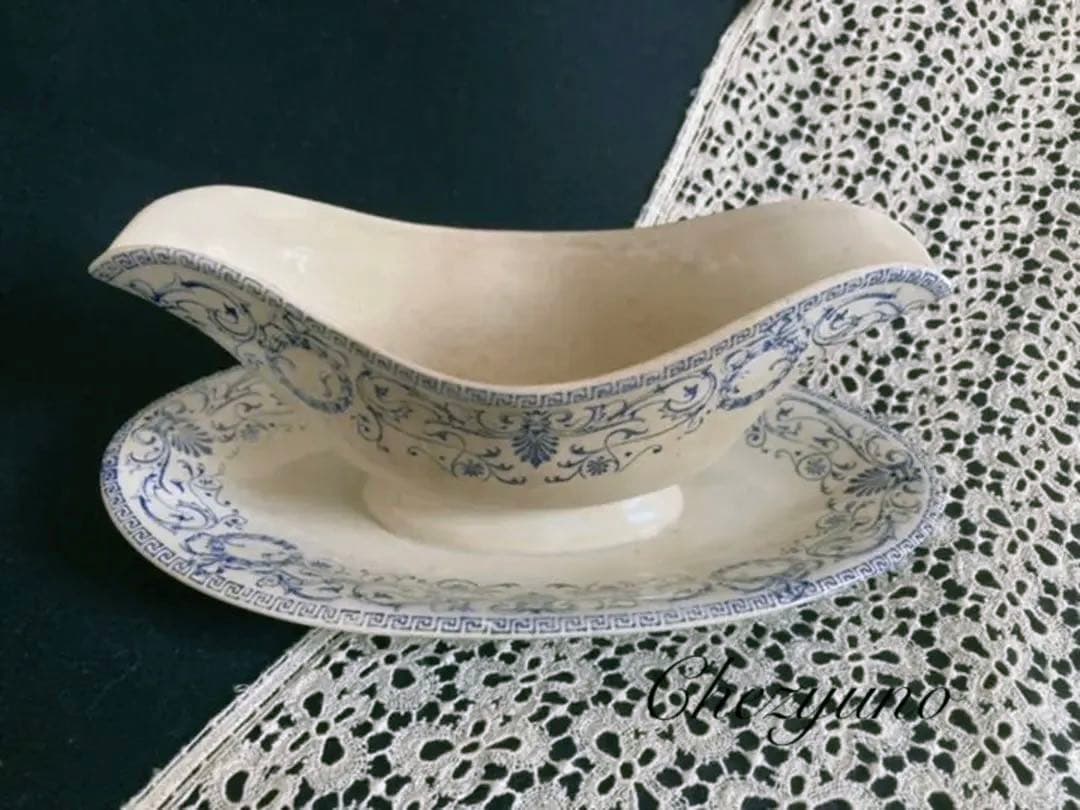 フランスアンティーク クレイユモントロー ソーシエール