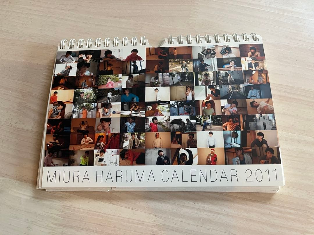 三浦春馬　2011 卓上カレンダー