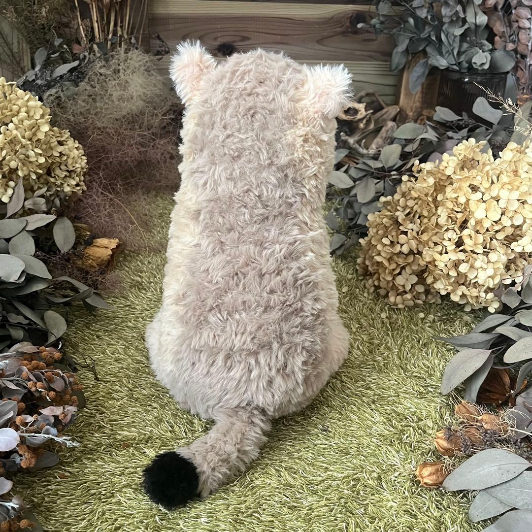 【sample】硝子の瞳をもつ　マーモットのあみぐるみ　ぬいぐるみ