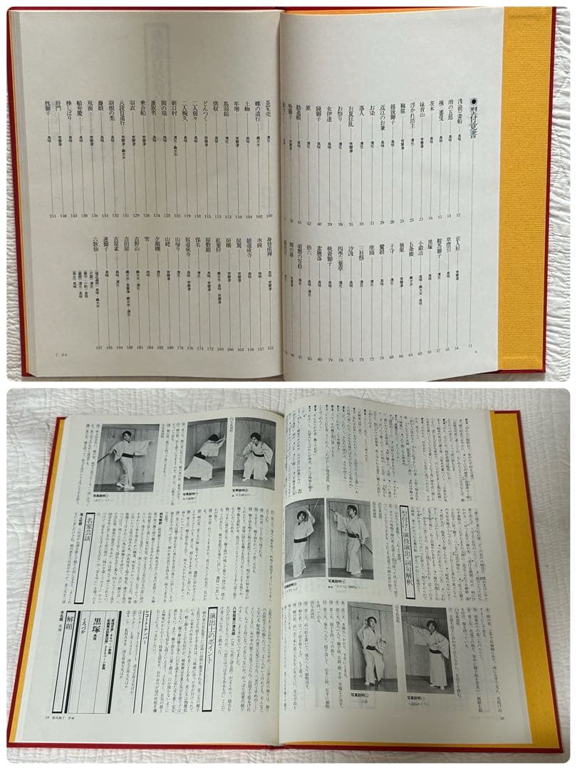 日本舞踊大鑑 全2巻 4冊セット 華燿編　玄珠編 本 ※希少