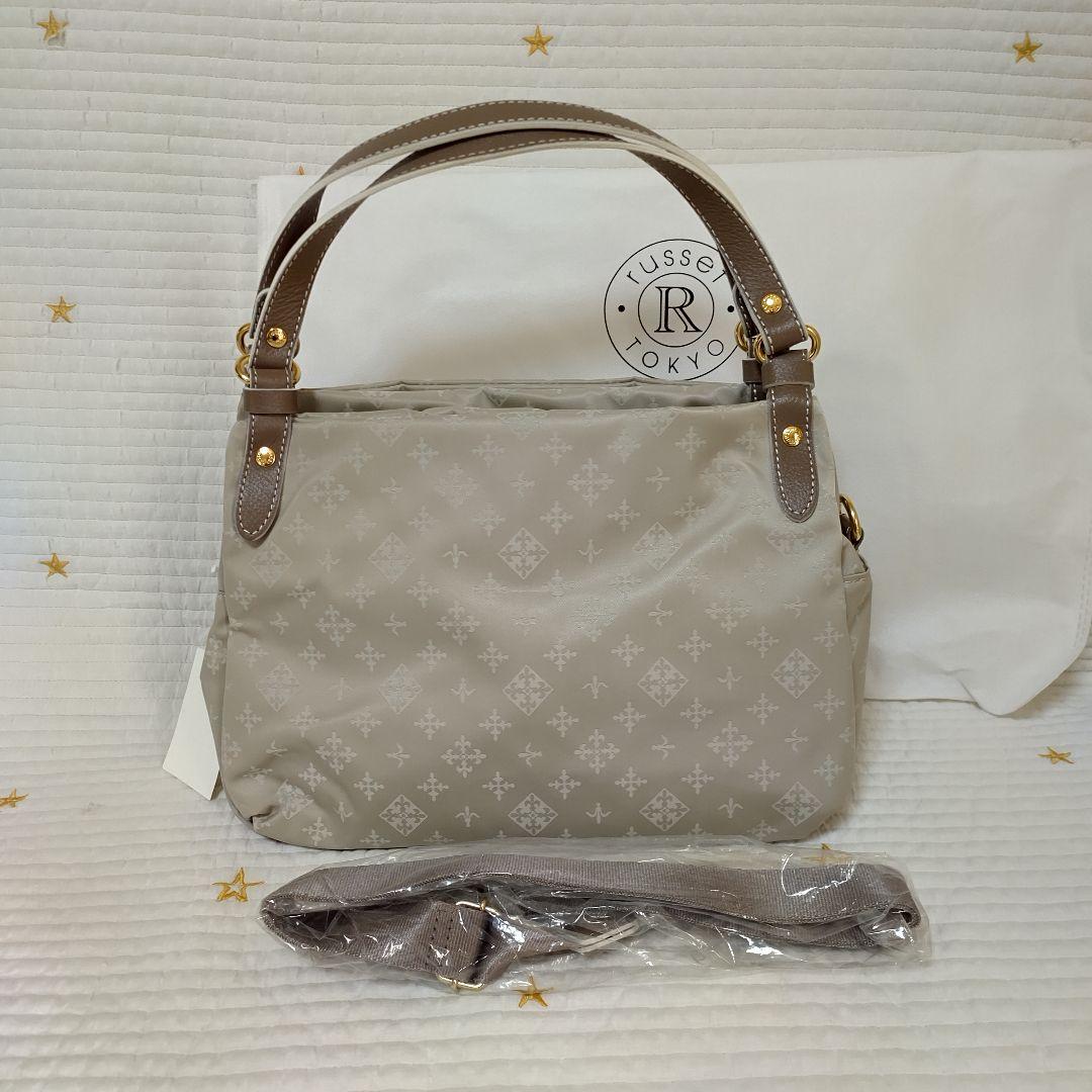 ラシット　カラーハンドルミニトートバッグ