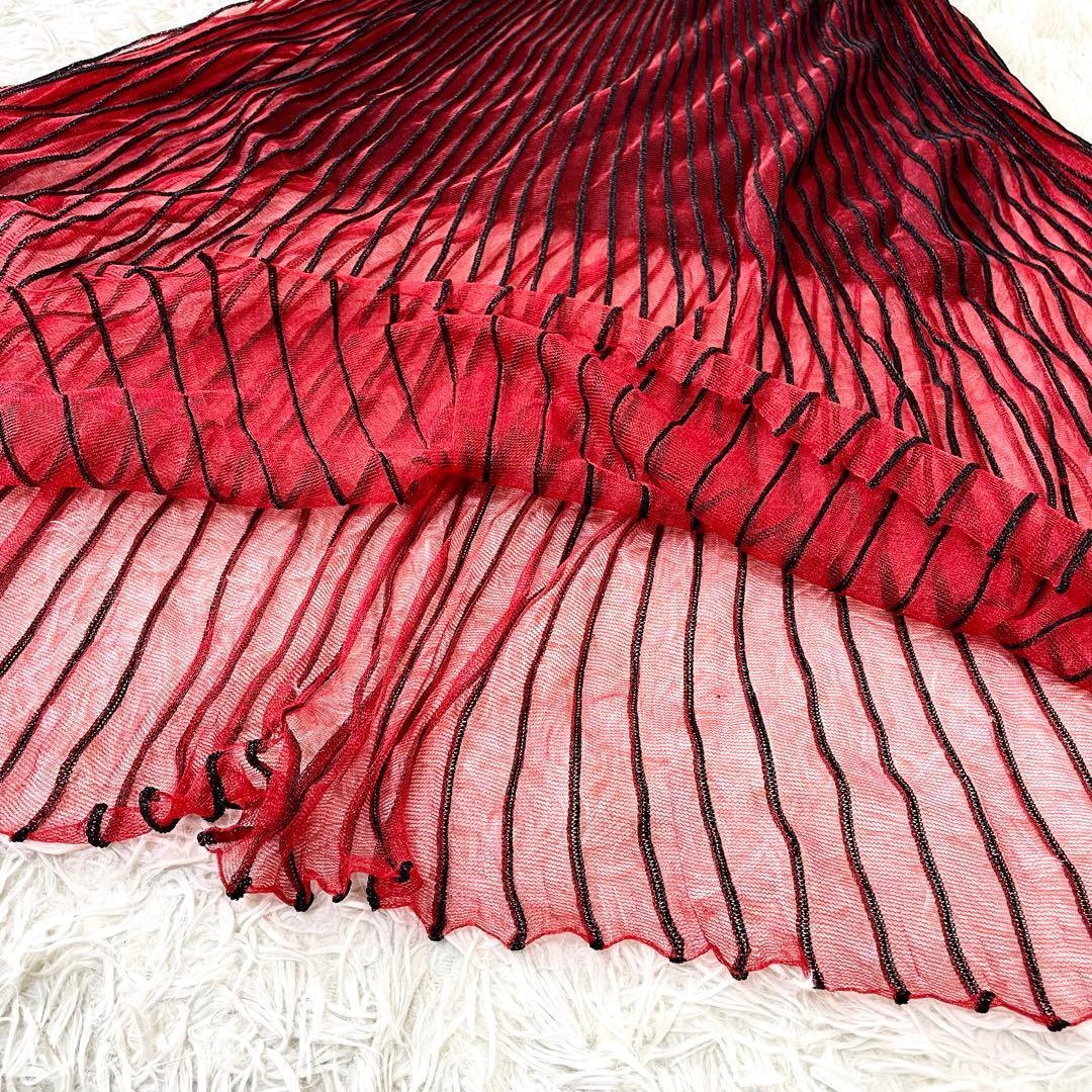 BALENCIAGA バレンシアガ ロゴプリント チュールロングスカート