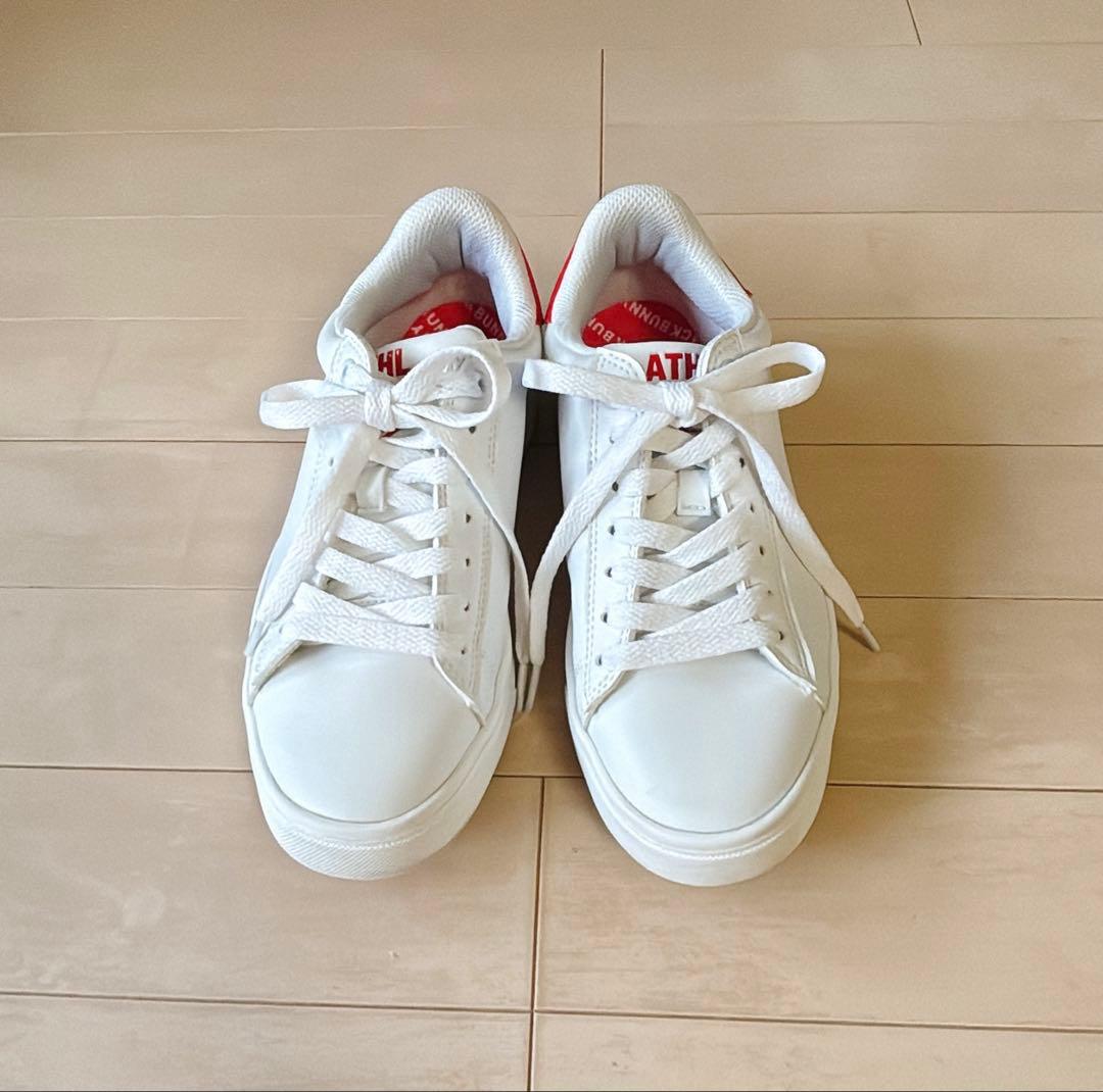 ★ JACK BUNNY スパイクレス ゴルフシューズ ホワイト系 23.5㎝★