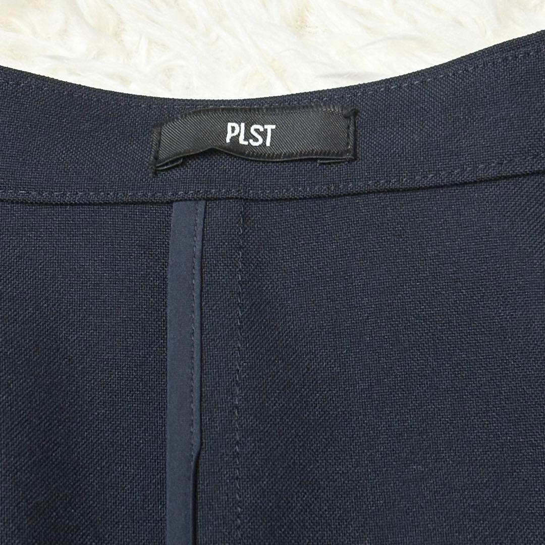 PLST プレミアムオックスカラーレスジャケット ストレートパンツ 2025