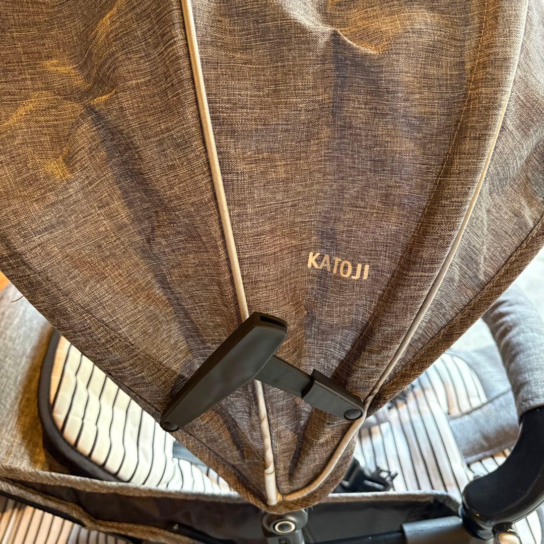 KATOJI 二人乗りベビーカー タンデムストローラー 縦型