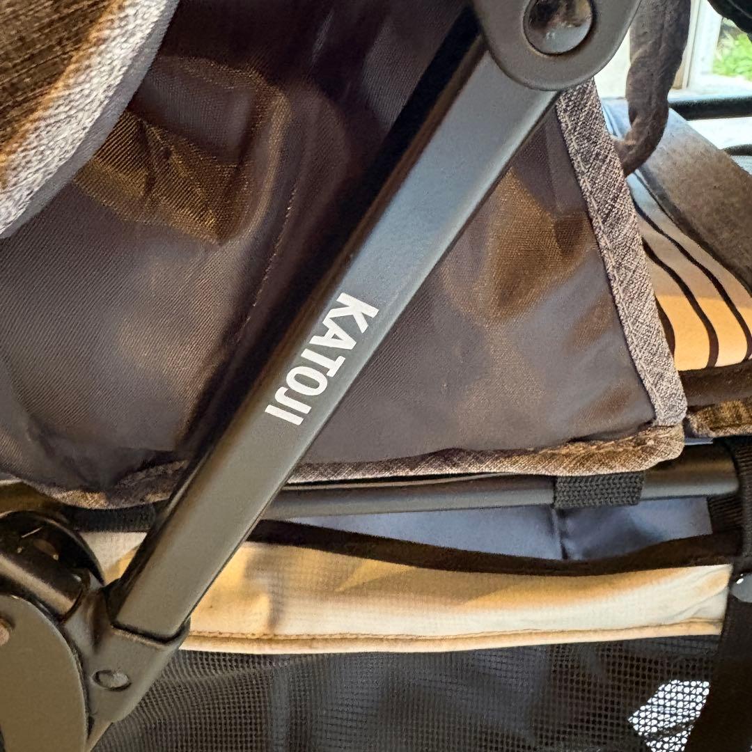 KATOJI 二人乗りベビーカー タンデムストローラー 縦型