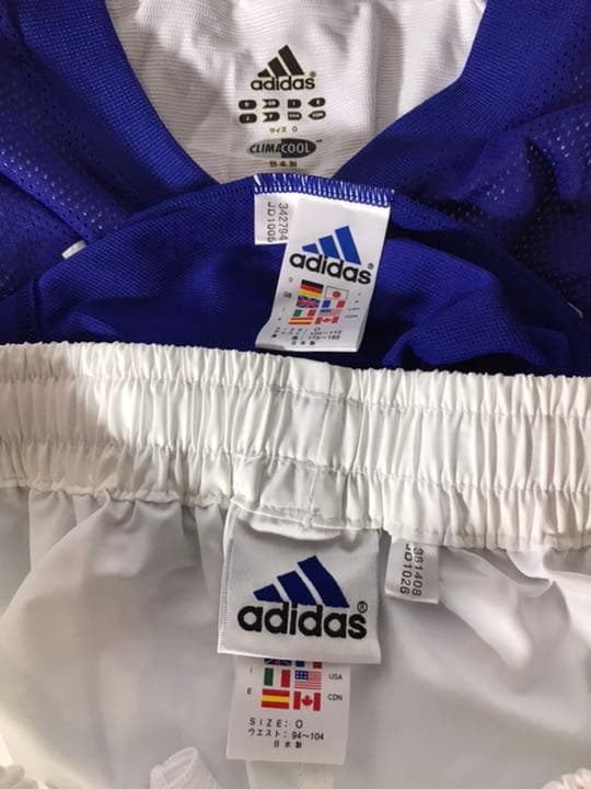 正規品 adidas日本代表「7」中田英寿Oユニフォームパンツソックス3点セット