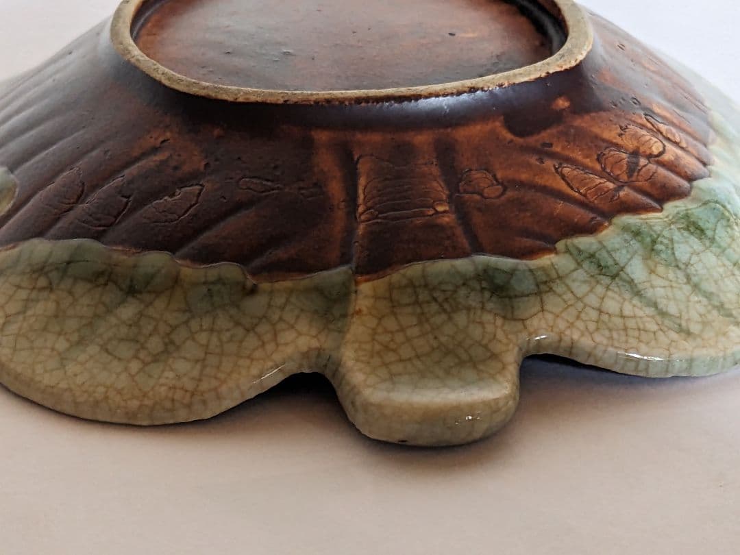 ♦中国 古玩 古美術 青磁 葉形盆 文房四宝 コレクション 骨董品 アンティーク