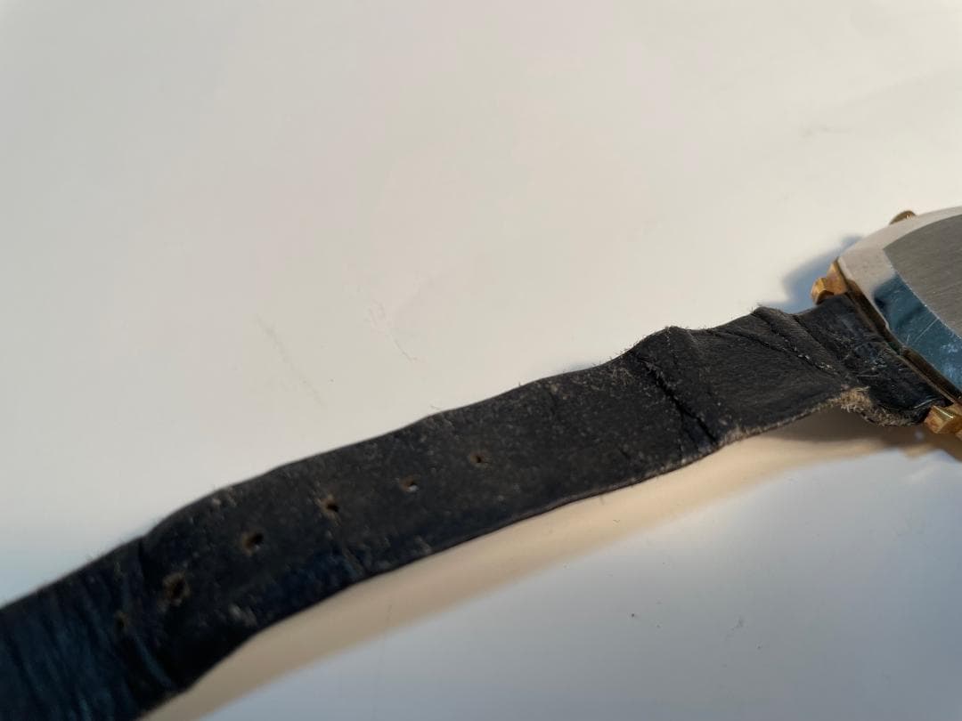 オメガ 手巻き アナログ時計 ゴールド