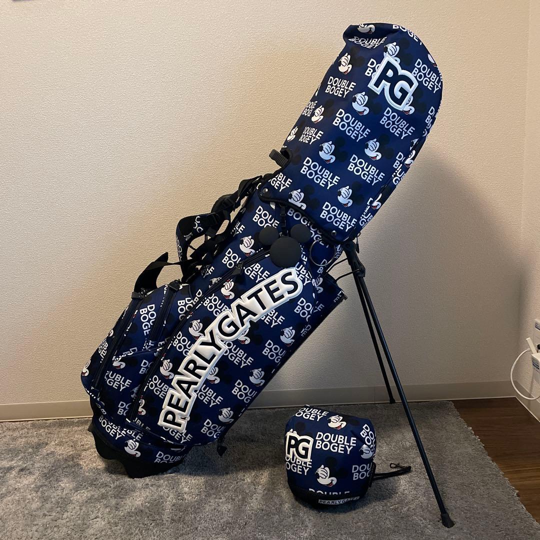 【超美品】パーリーゲイツ PEARLY GATES ミッキーマウス　ゴルフバッグ