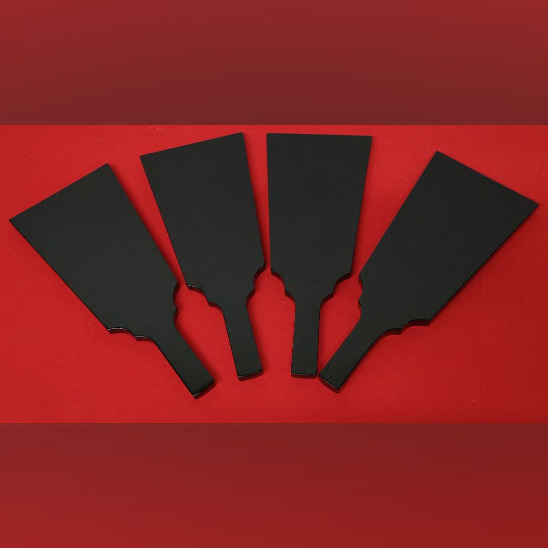 Ａ958 輪島塗 高級漆塗 懐石膳 羽子板形 羽子板膳 会席膳 木箱入 十膳