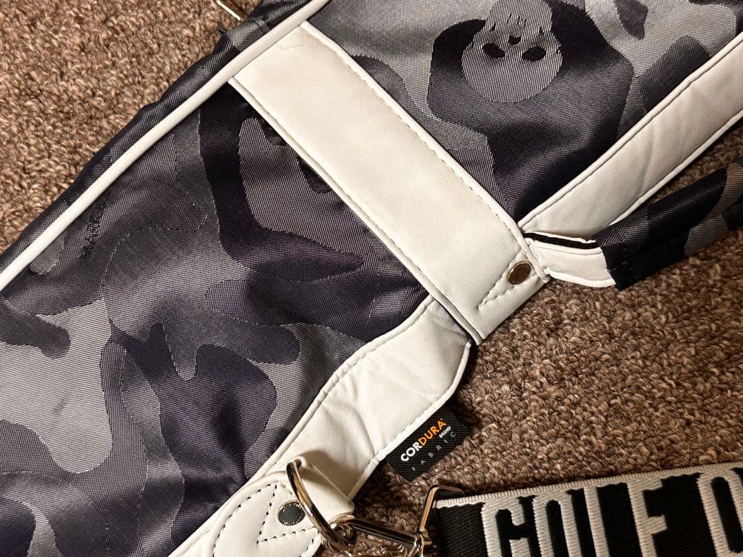 値下！美品✨マークアンドロナ　スカル迷彩柄　クラブケースバッグ