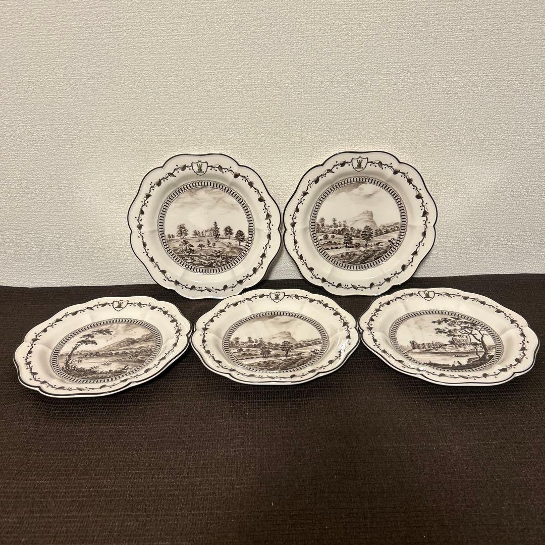 ウェッジウッド　ジーニアスコレクション　フロッグサービス　デザートプレート