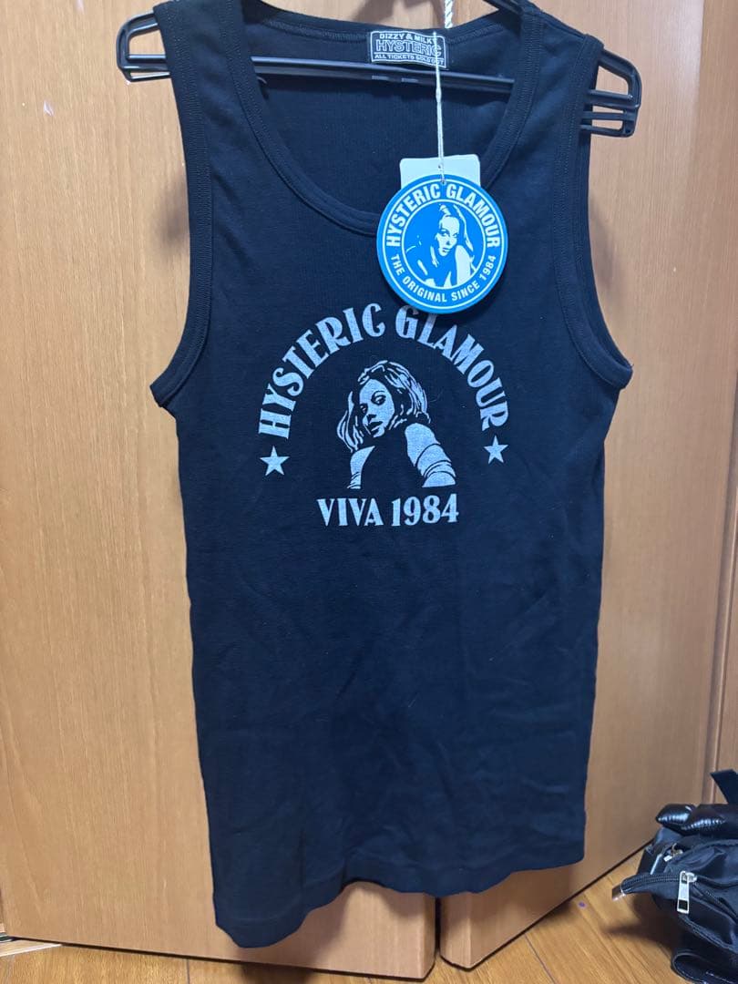 新品タグ付き HYSTERICGLAMOR 新作タンクトップ