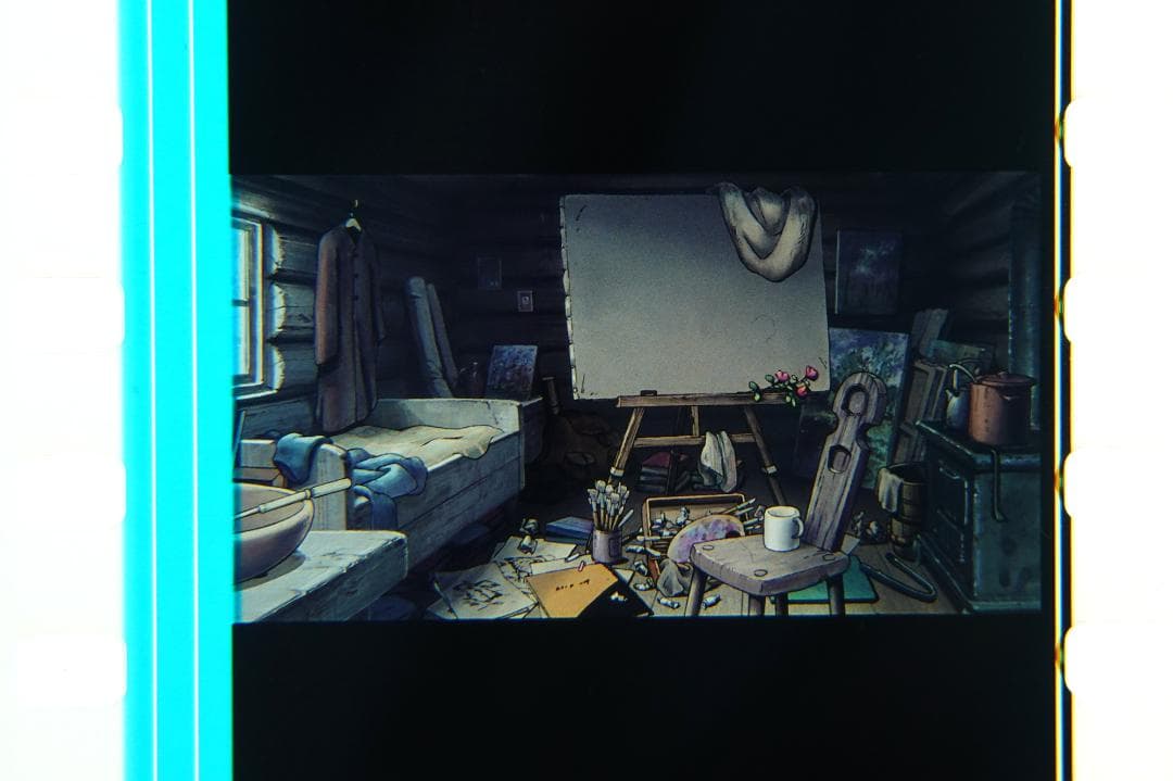 ジブリ映画フィルム　魔女の宅急便　ウルスラの絵６枚セット