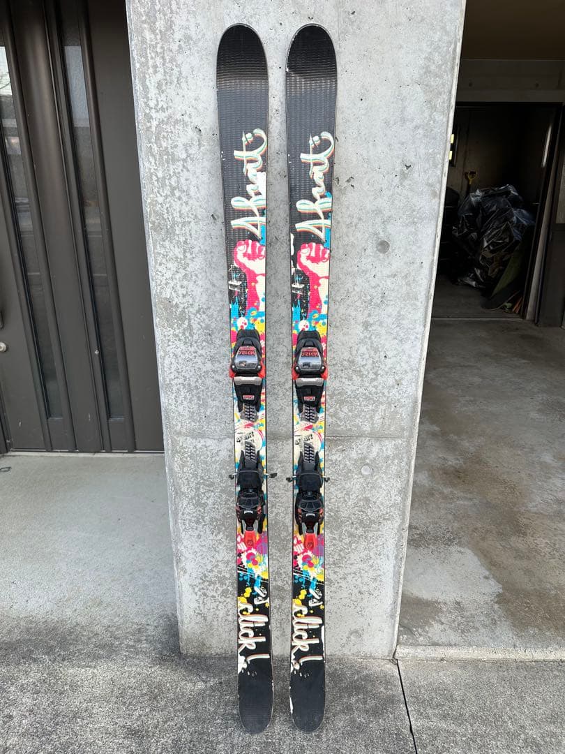 【値下げ】4FRNT Click Skis 177cm Marker TCX12