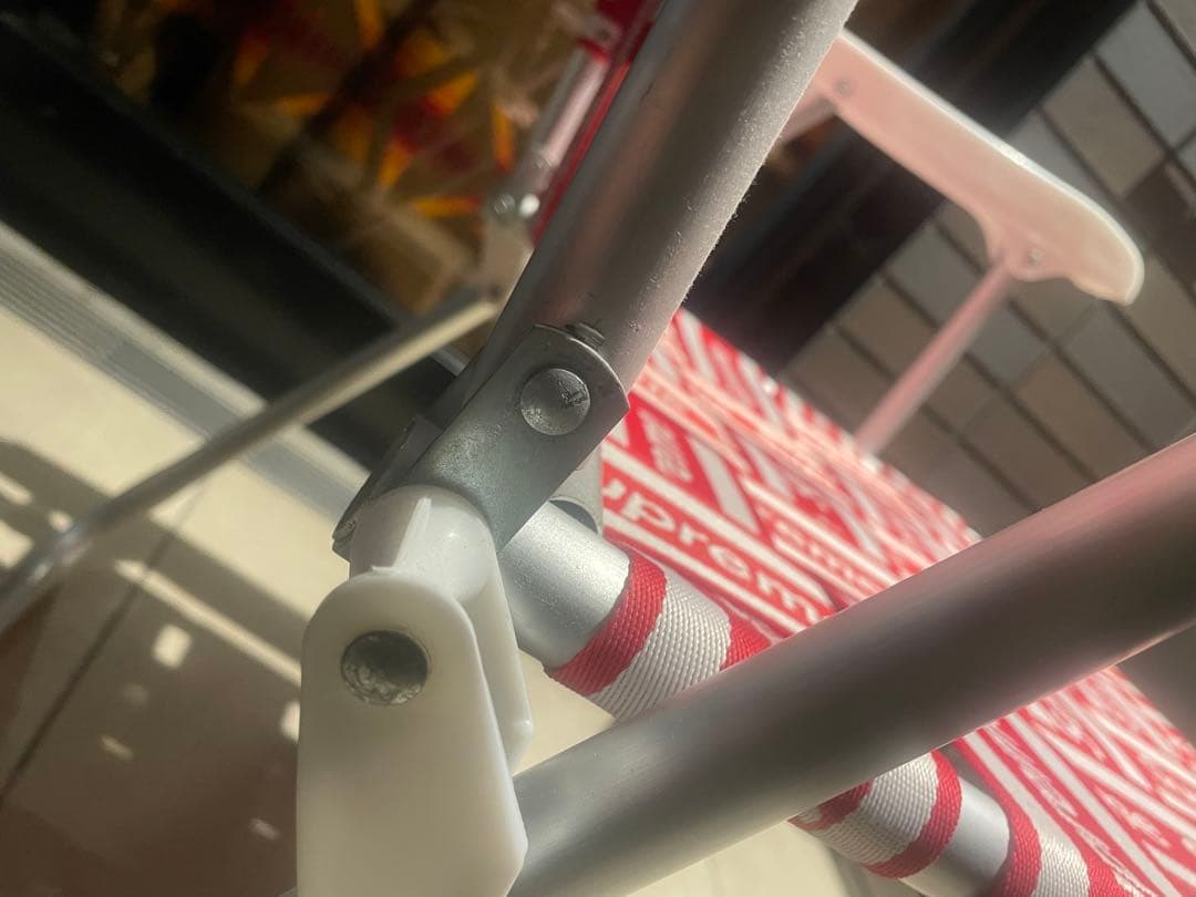 Supreme Lawn Chair red 極美中古