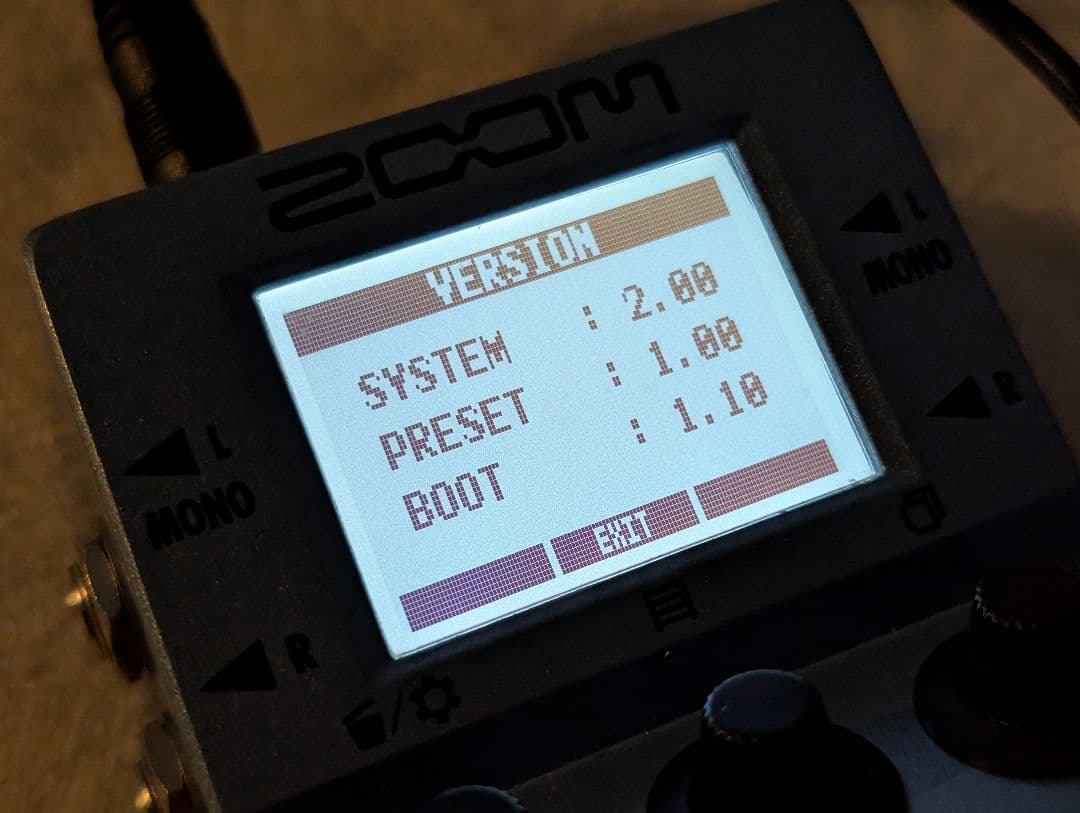 【美品USED】ZOOM MS-70CDR ギターエフェクター