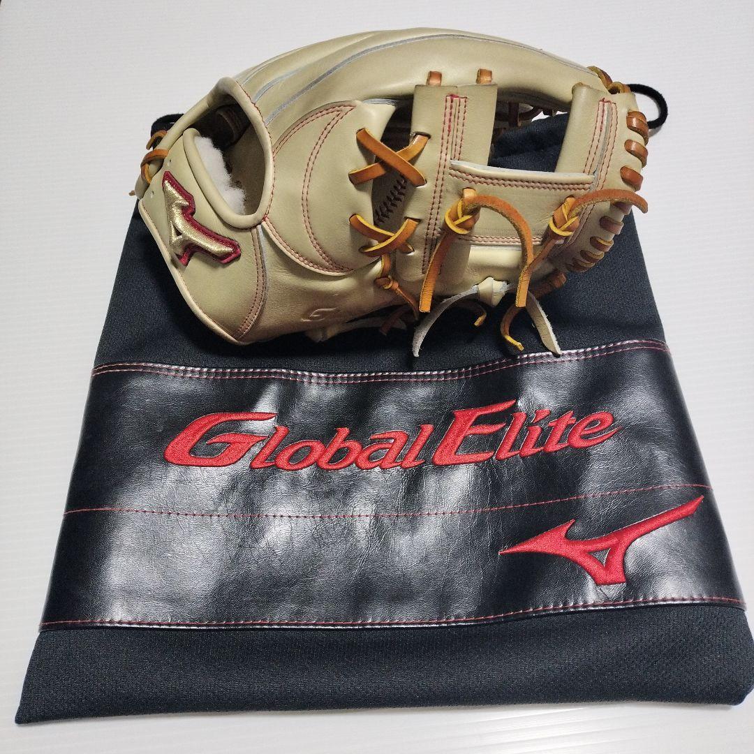 【美品】硬式野球グローブ ミズノ グローバルエリートJAPAN 定価62700円