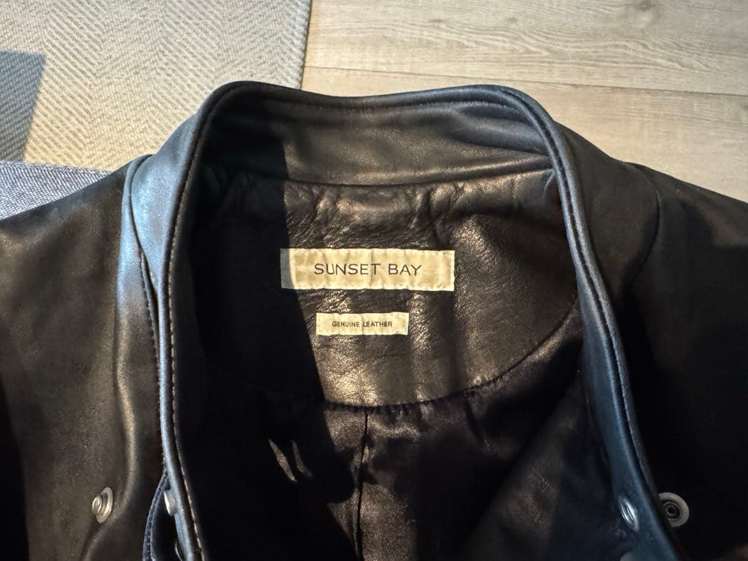 v*h様 SUNSETBAY バザーズ BUZZARDS ライダースジャケット