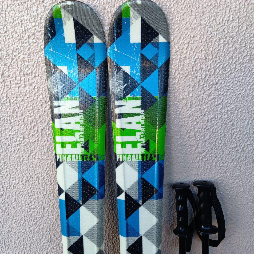 ELAN ジュニア スキーブーツストックセット