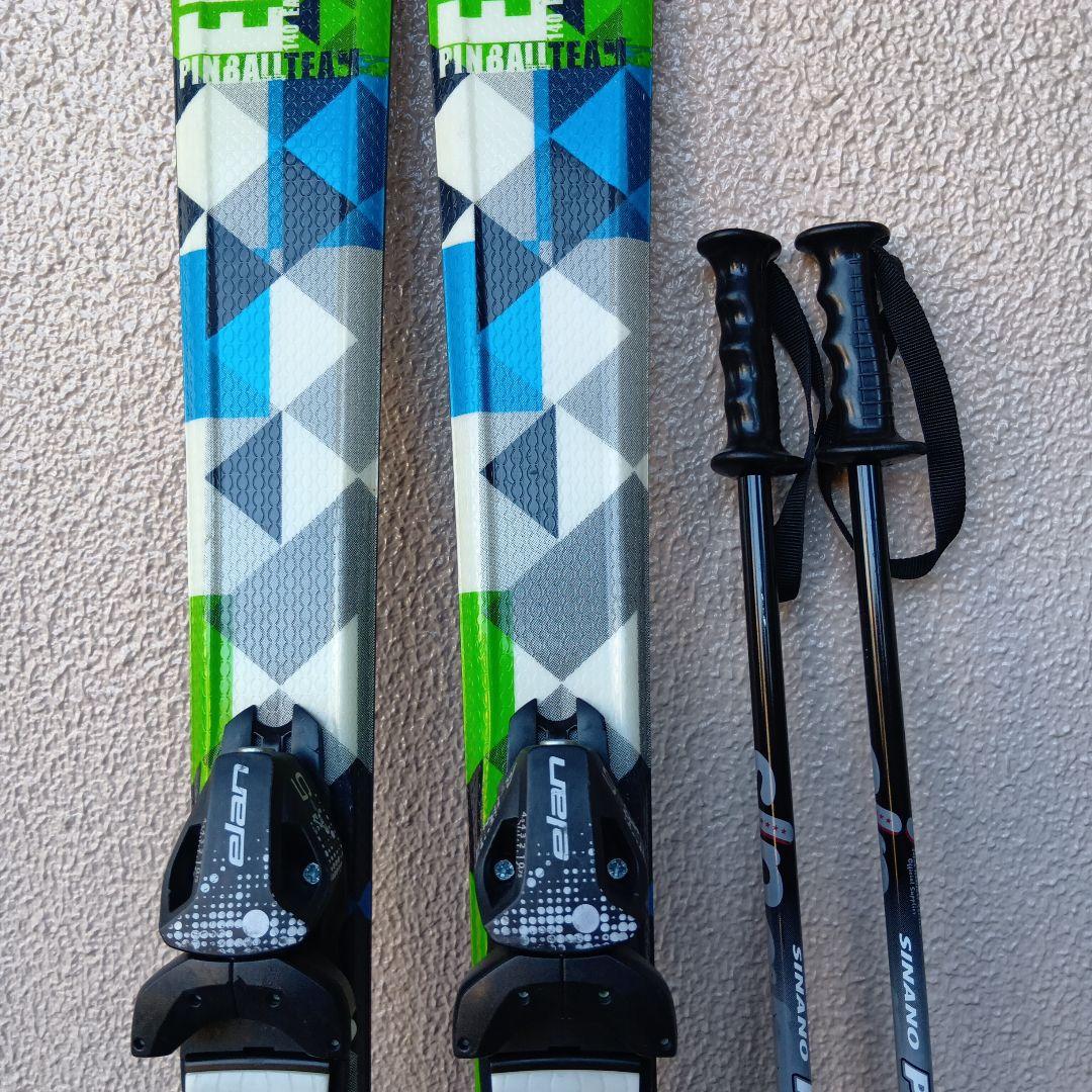 ELAN ジュニア スキーブーツストックセット