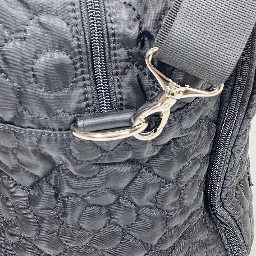 【未使用美品】マリークワント　デイジーキルトボストンバッグ　キャリーオンバッグ