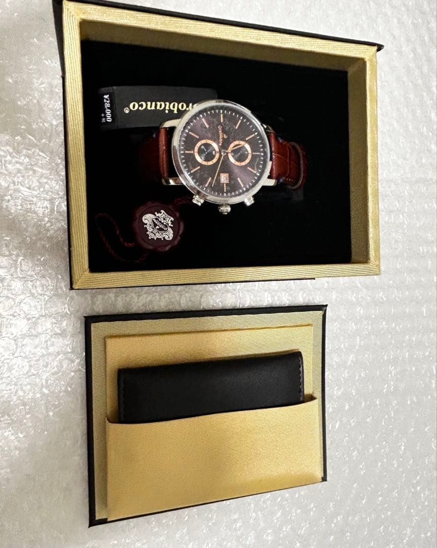 Orobianco 時計 ホワイト/ゴールド