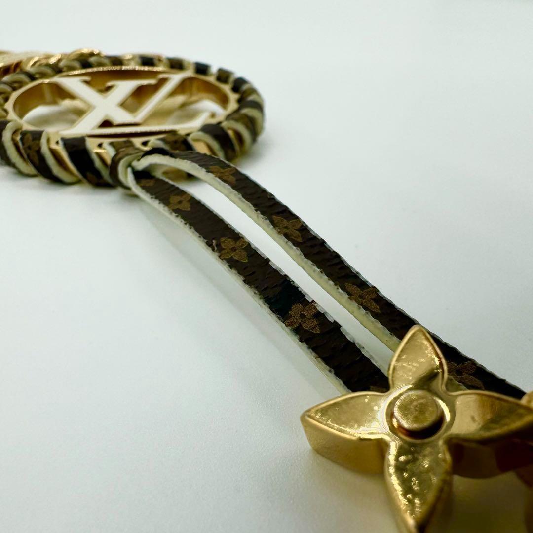 ルイヴィトン　キーホルダー　モノグラム　ポルトクレベリー　キーリング　チャーム