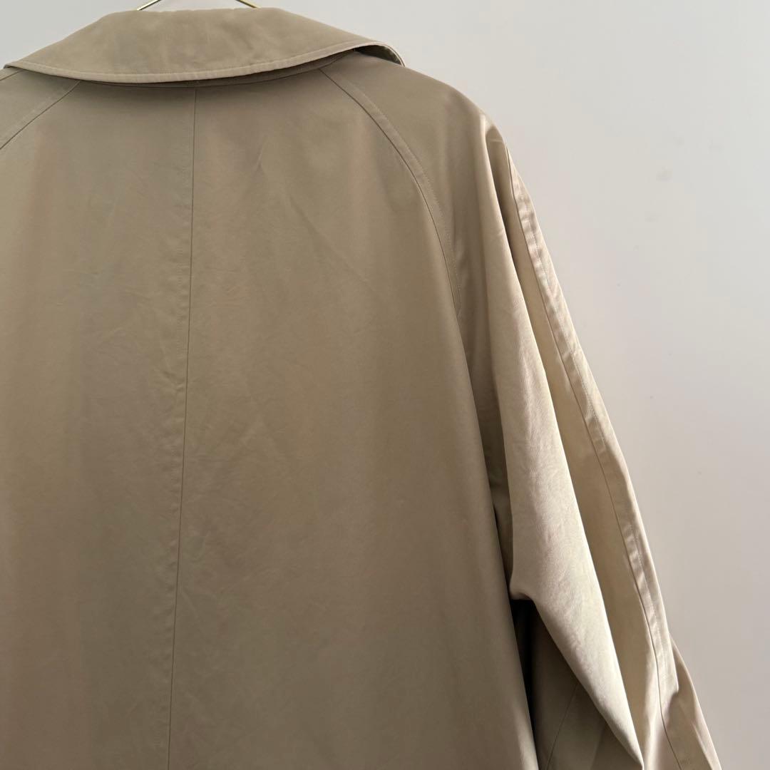 バーバリーズ　ステンカラー　トレンチコート　ベージュ　美品　ビンテージ L相当